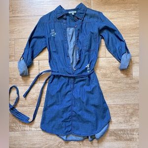 Jean Dress with Pockets